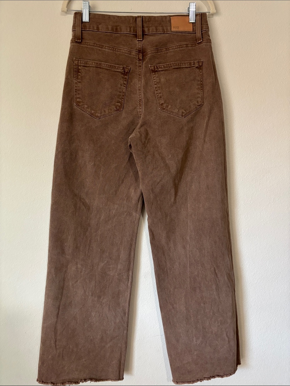 PAIGE Women's Jeans in Warm Brown - Picture 2 of 4